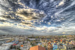 ハイダイナミックレンジ写真 - 雲のレイヤー@足立区のどこか